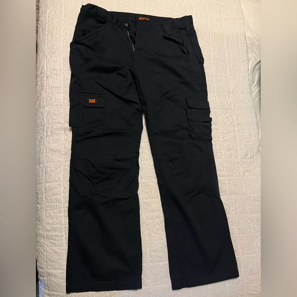 CATERPILLAR CARGO PANTS - FR - CAT 2 WORK PANTS - BLUE
